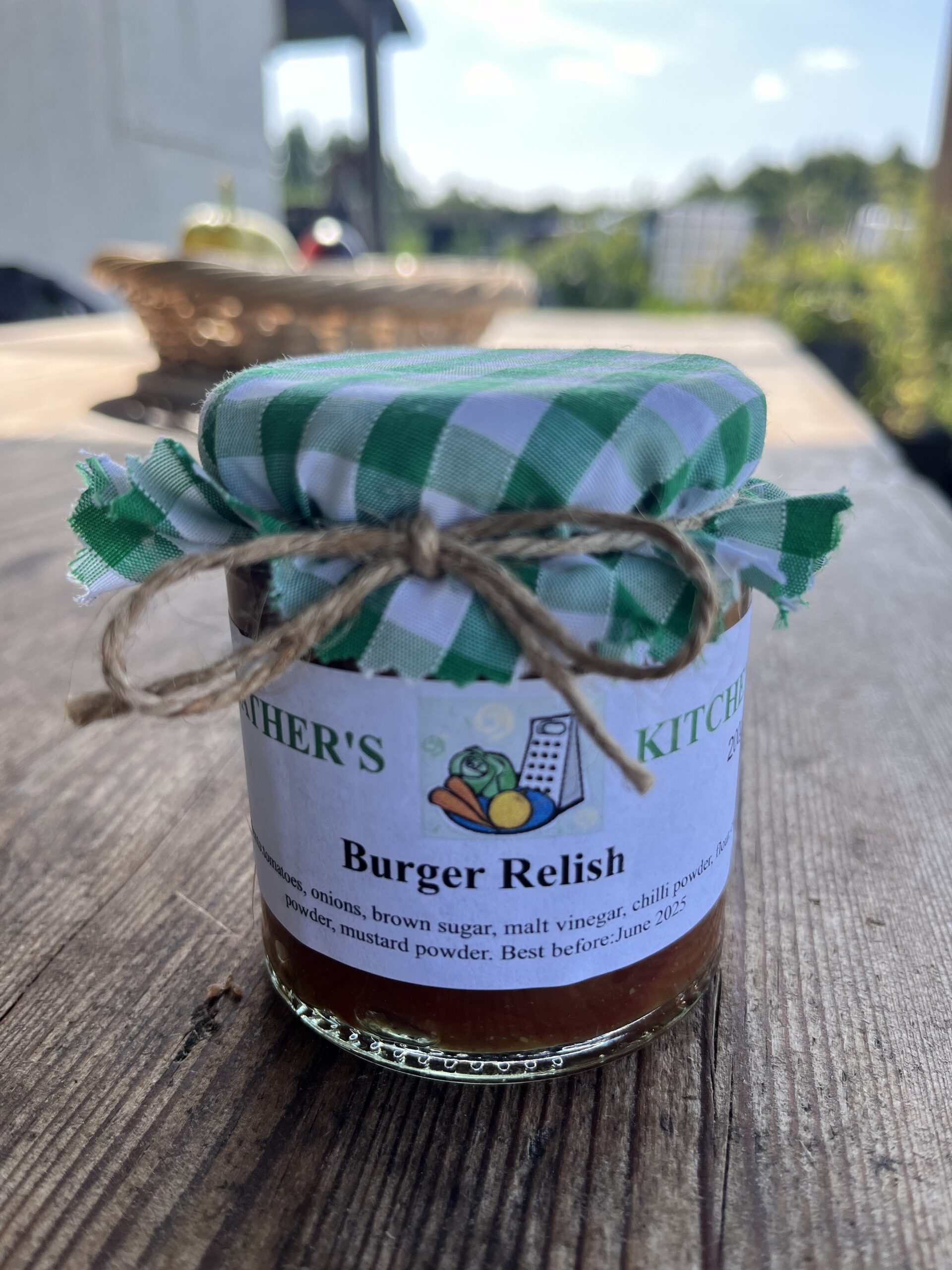Heather's Kitchen Burger Relish (200 grams)