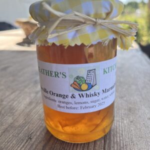 Heathers Kitchen Seville Orange and Whisky Marmalade (330 Grams)