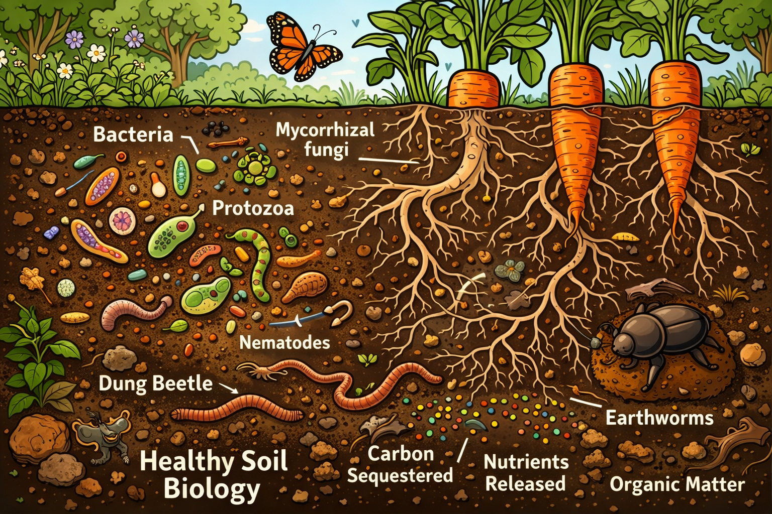 Farm life at Middle World
